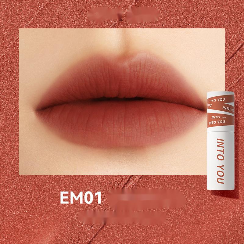INTO YOU Heroine Super Matte Lip & Cheek Mud - Long Lasting Vegan Lipstick & Blush for Women | Perfect for Everyday Makeup & Special Occasions