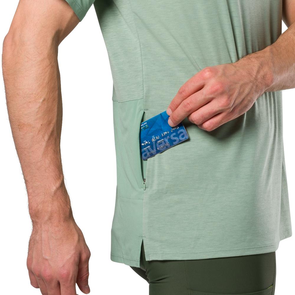 Men's Expedition Merino Wool Short Sleeve T-Shirt - Moisture Wicking & Odor Resistant Base Layer for Hiking, Camping & Outdoor Adventures