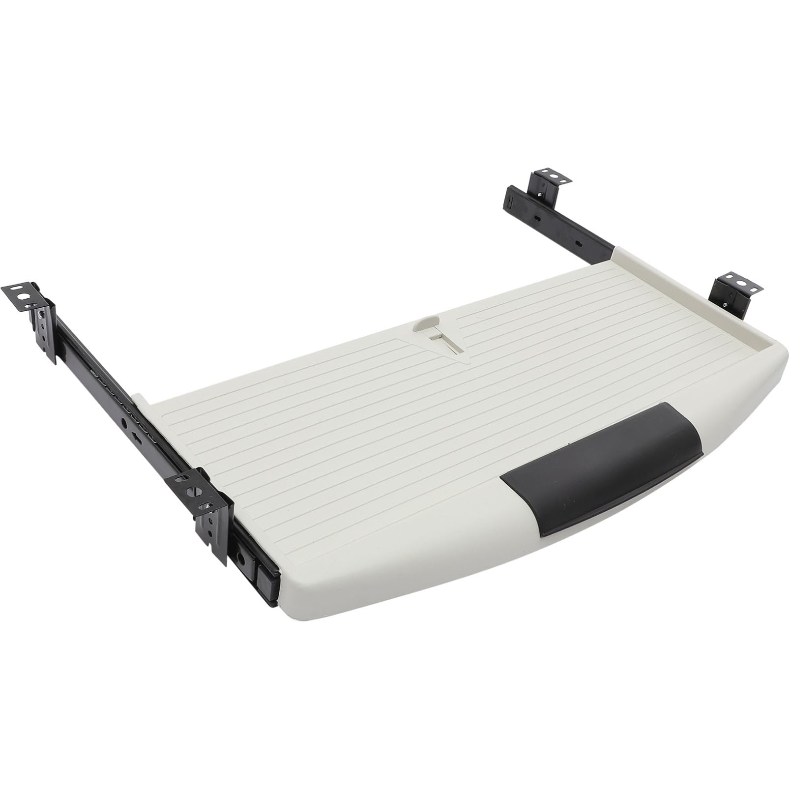 MAGICLULU Under Desk Keyboard Tray - Adjustable Computer Keyboard Holder & Storage Drawer for Office, Gaming & Home Workspace - Space Saving Desk Organizer for PC, Laptop & Workstation Accessories