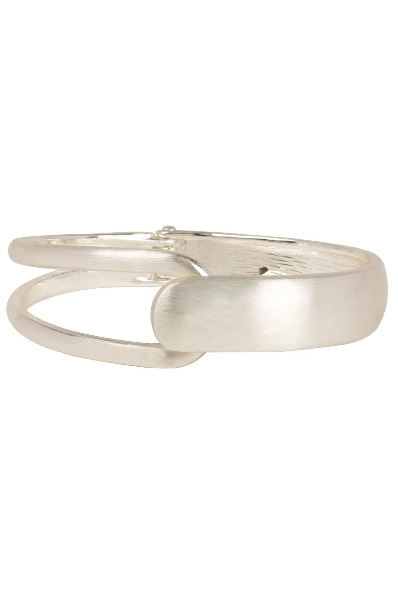 Elegant Overlap Hinged Bracelet for Women - Adjustable Gold & Silver Jewelry Gift for Her - Perfect for Parties, Weddings & Everyday Wear