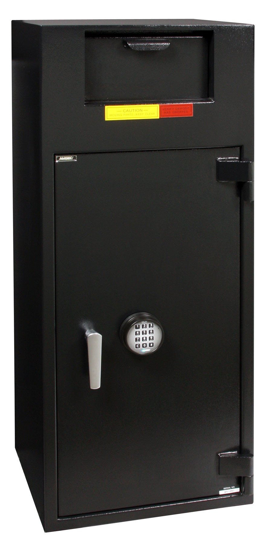 AMSEC BWB4020FL Wide Body Deposit Safe - Heavy Duty Commercial Cash Drop Box with Key Lock for Retail, Office & Home Security - Ideal for Businesses, Banks & Cash Handling