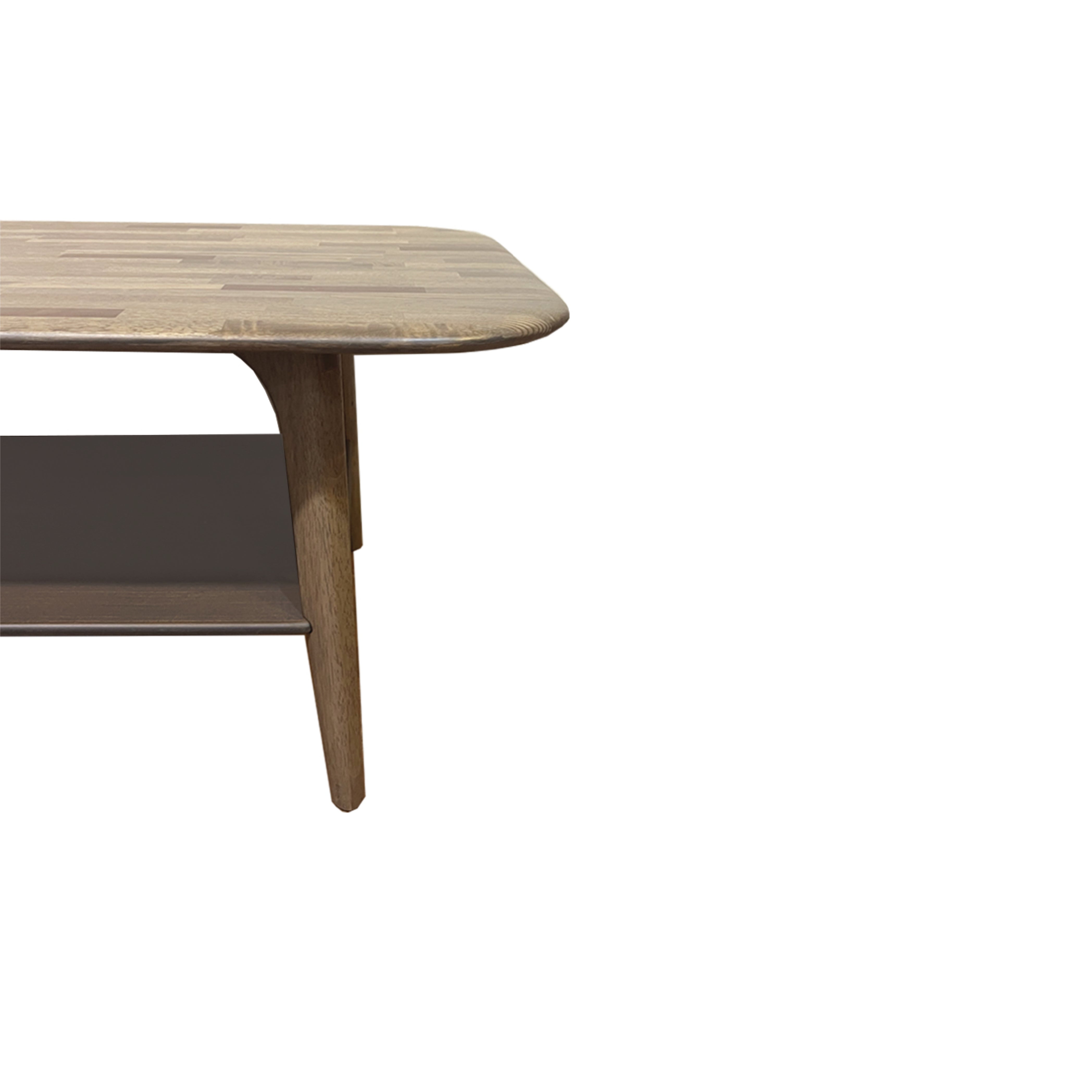 Stylish Modern Mixwood Coffee Table for Living Room - Rustic & Contemporary Design - Perfect for Home Decor, Lounge, and Entertainment Areas