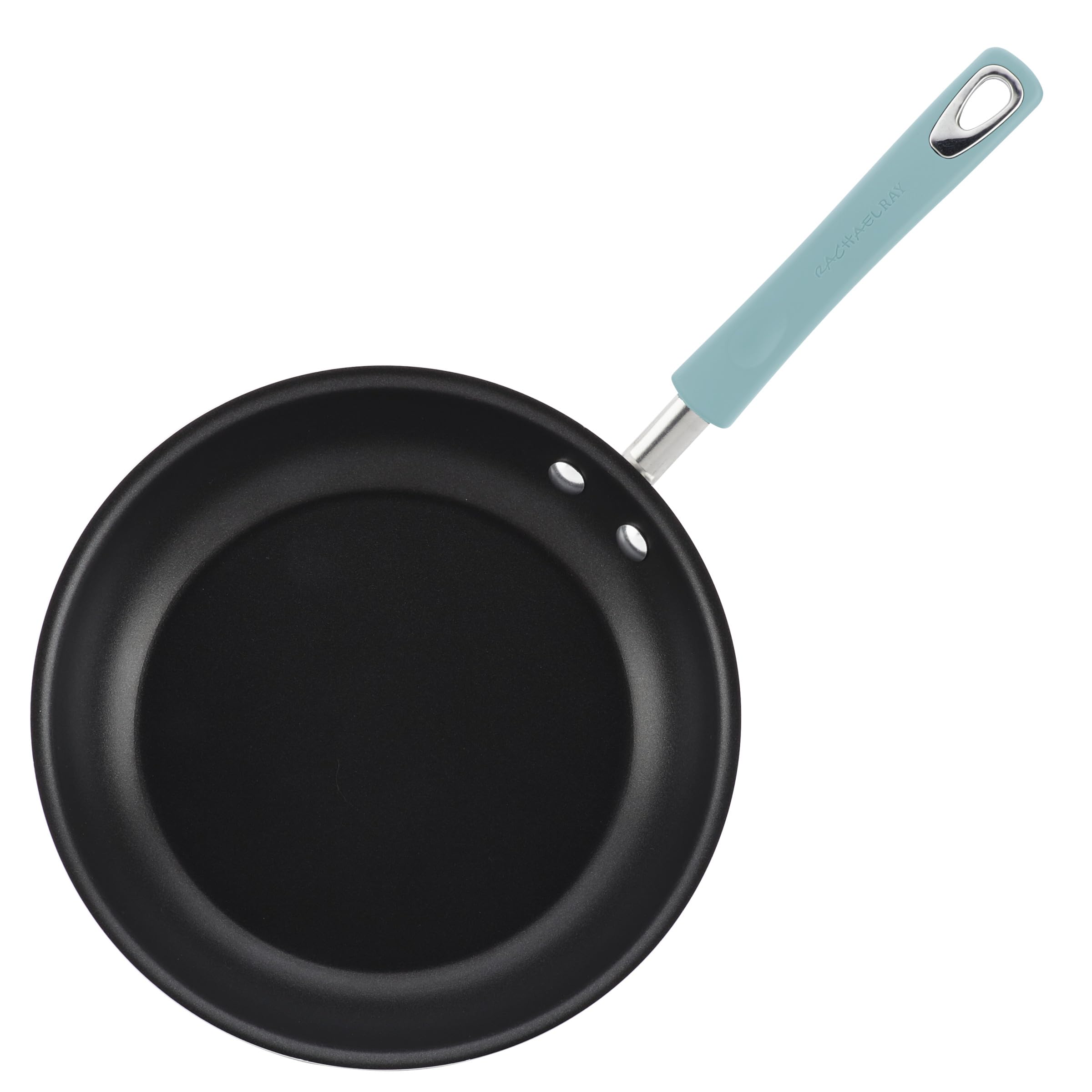 Rachael Ray Brights Nonstick 14-Piece Cookware Set with Crispy Sheet Baking Pan & Kitchen Tools - Sky Blue | Durable Pots & Pans for Baking, Roasting & Everyday Cooking