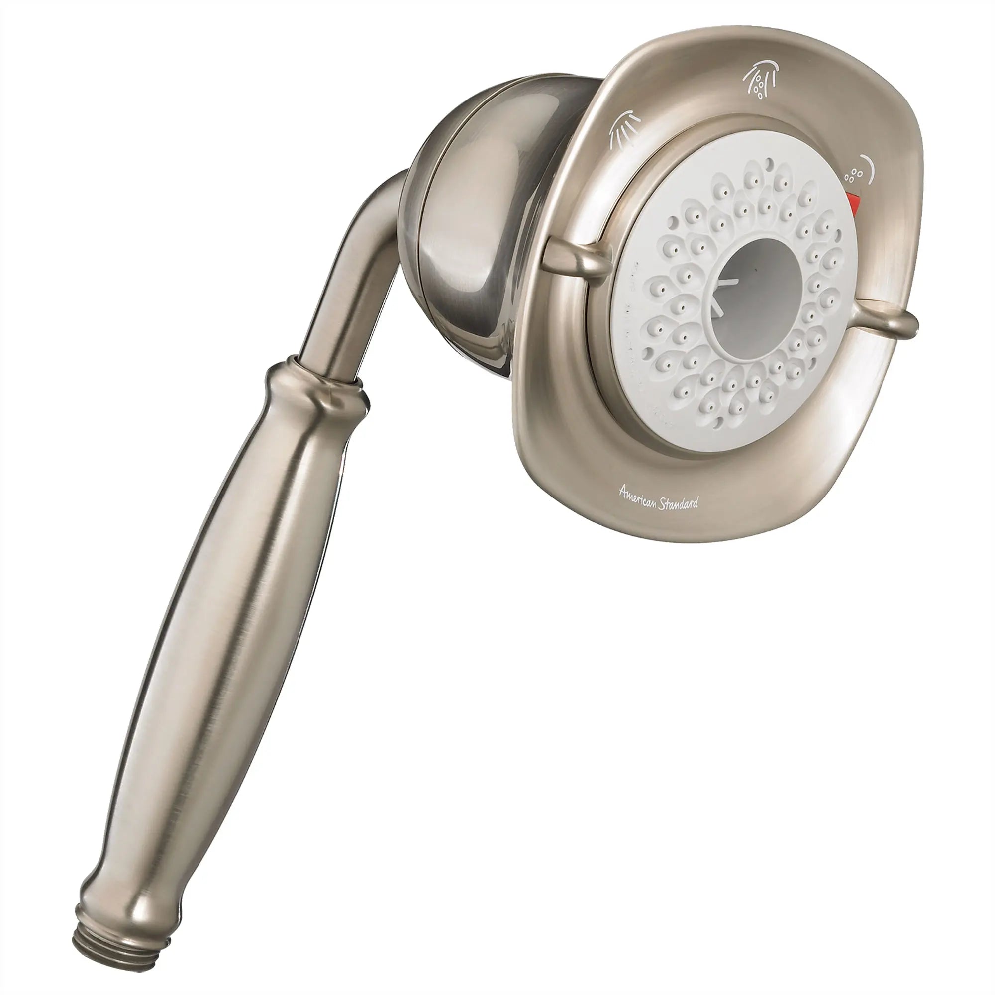 FloWise Square Transitional 2.0 GPM 10 Inch 3-Function Handheld Shower Head - Perfect for Bathroom, Spa, and Relaxation at Home