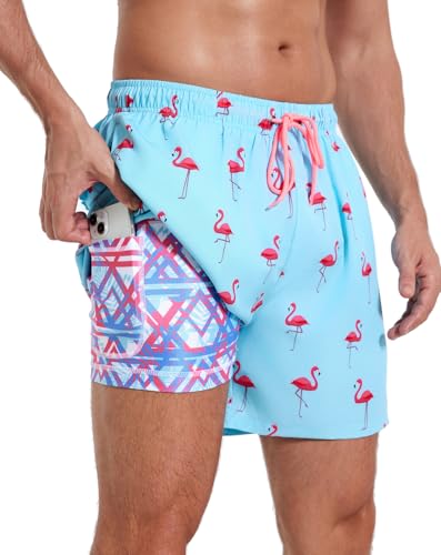 Skyblue-flamingo / Colored Squares