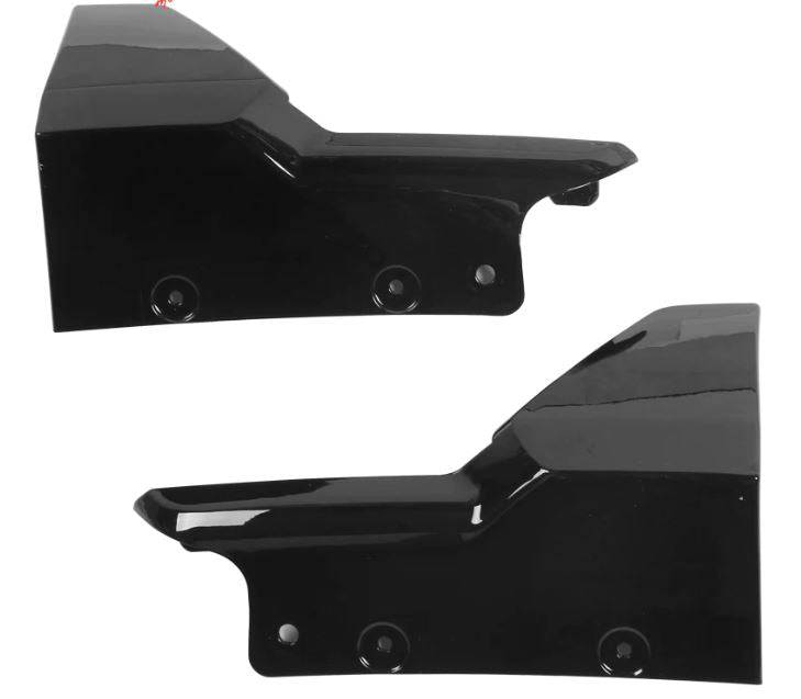 BMW G05 X5 Rear Bumper Lip Spoiler (2019-2023) - MP Style Gloss Black ABS Diffuser - Enhance Your SUV's Sporty Look for Street & Show Car Scenes