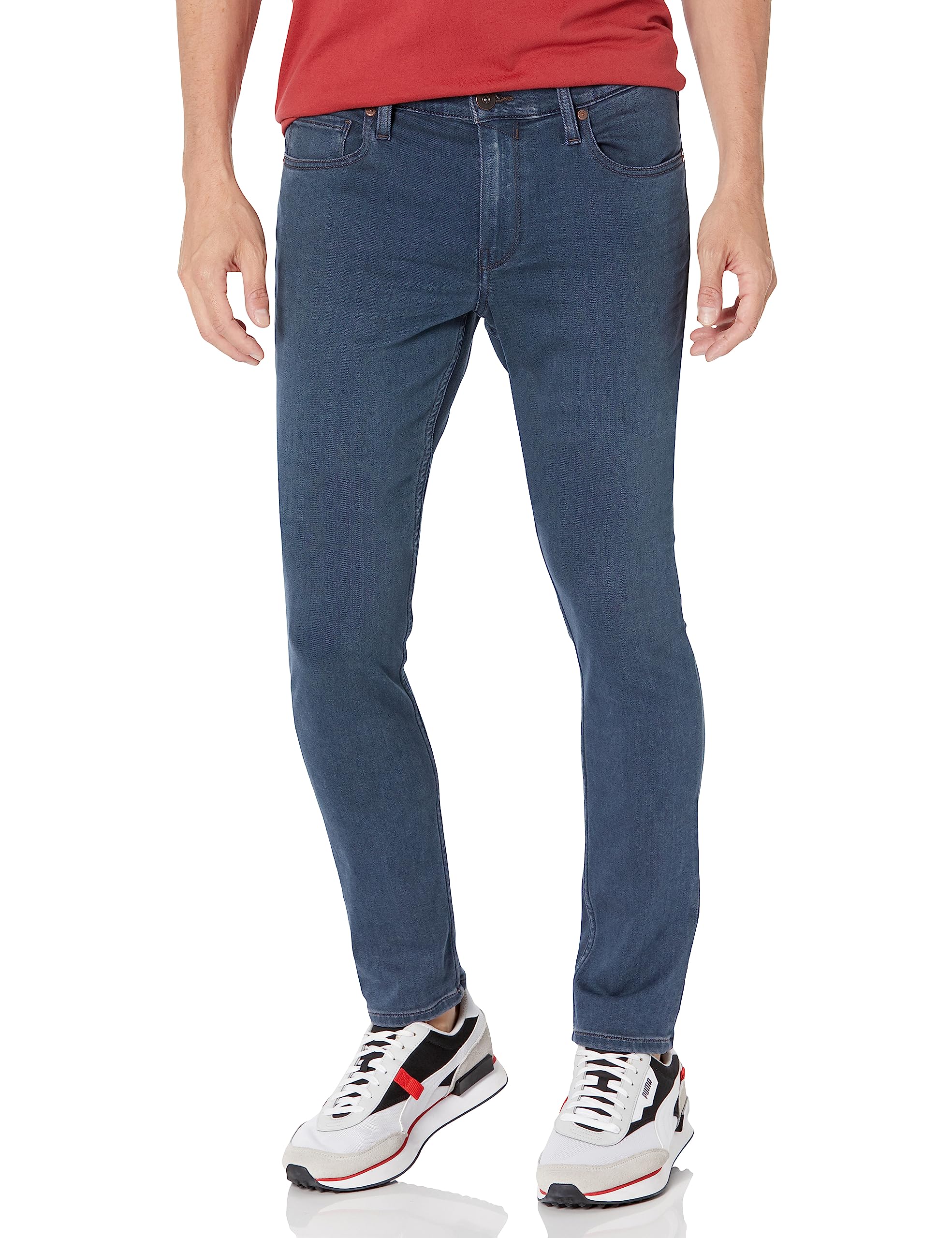 PAIGE Men's Croft Skinny Jeans - Birch Wash | Slim Fit Stretch Denim Pants for Casual & Dressy Outfits | Perfect for Work, Date Night & Everyday Wear