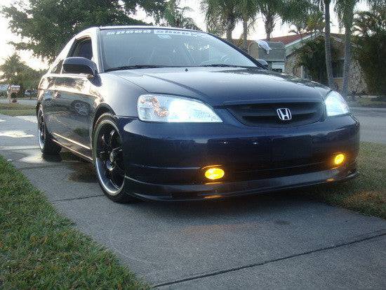 OEM Style Fog Lights for 2001-2003 Honda Civic 2/4 Door - Perfect for Night Driving & Enhanced Visibility