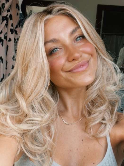 Diva Synthetic Lace Front Wig with Mono Part - Natural Looking Human Hair Wig for Women | Perfect for Cosplay, Daily Wear & Special Occasions