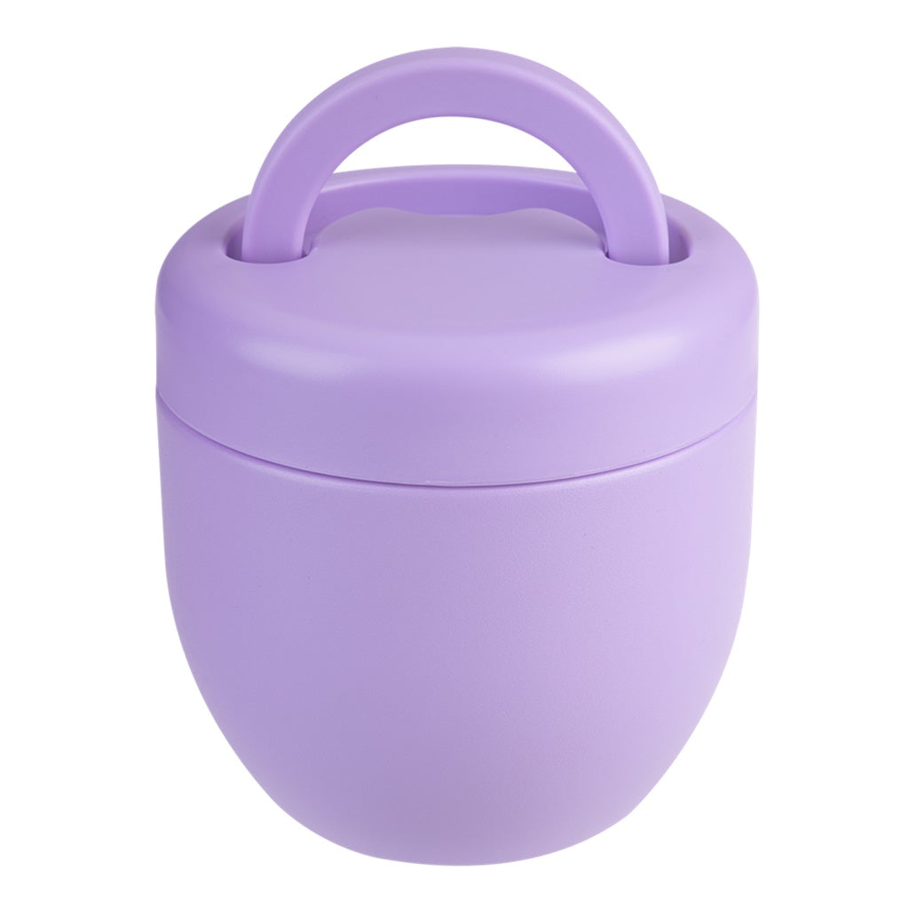 Oasis S/S Double Wall Insulated Food Container 470ml - BPA Free, Leak Proof, Microwave & Dishwasher Safe - Perfect for Meal Prep, Office Lunch & Picnics (Lavender)