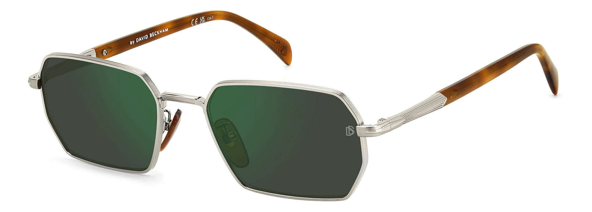 David Beckham DB1174/S Sunglasses - Polarized Aviator Style for Men & Women - UV Protection, Fashionable & Durable - Perfect for Driving, Travel & Outdoor Activities