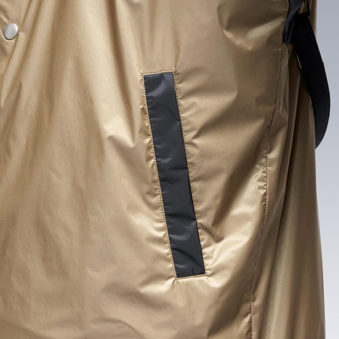 J95 WS Khaki Black Men's Casual Jacket - Lightweight Outdoor Windbreaker for Hiking, Travel & Everyday Wear