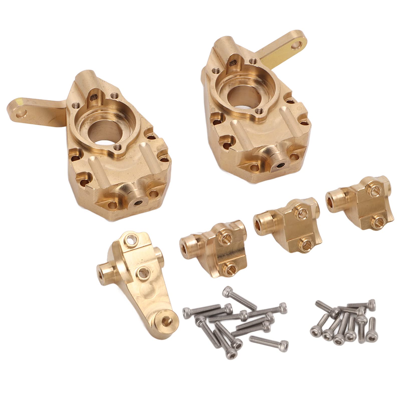 High-Quality RC Steering Cups - Brass Corrosion & Rust Resistant Upgrade Parts for TRX4 110 RC Cars | Perfect for Off-Road Crawling & Trail Adventures