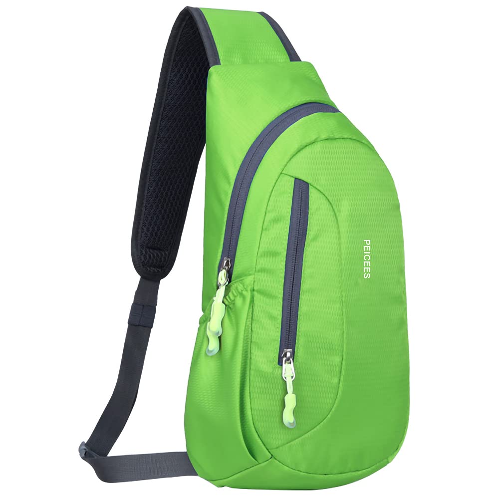 Lightweight Waterproof Crossbody Sling Bag for Men & Women - Packable Chest Shoulder Bag for Hiking, Travel & Everyday Use | Durable Outdoor Adventure & Commuting Essentials