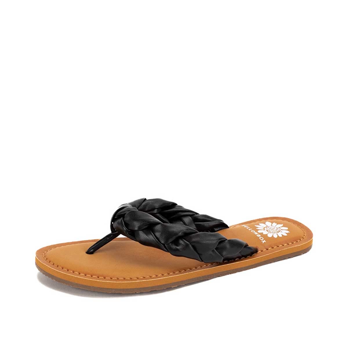Yellow Box Women's Dauphine Comfortable Slip-On Sandals - Stylish Casual Shoes for Summer, Beach, and Everyday Wear