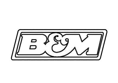 EW Designs B&M Die Cut Vinyl Decal Sticker - 5