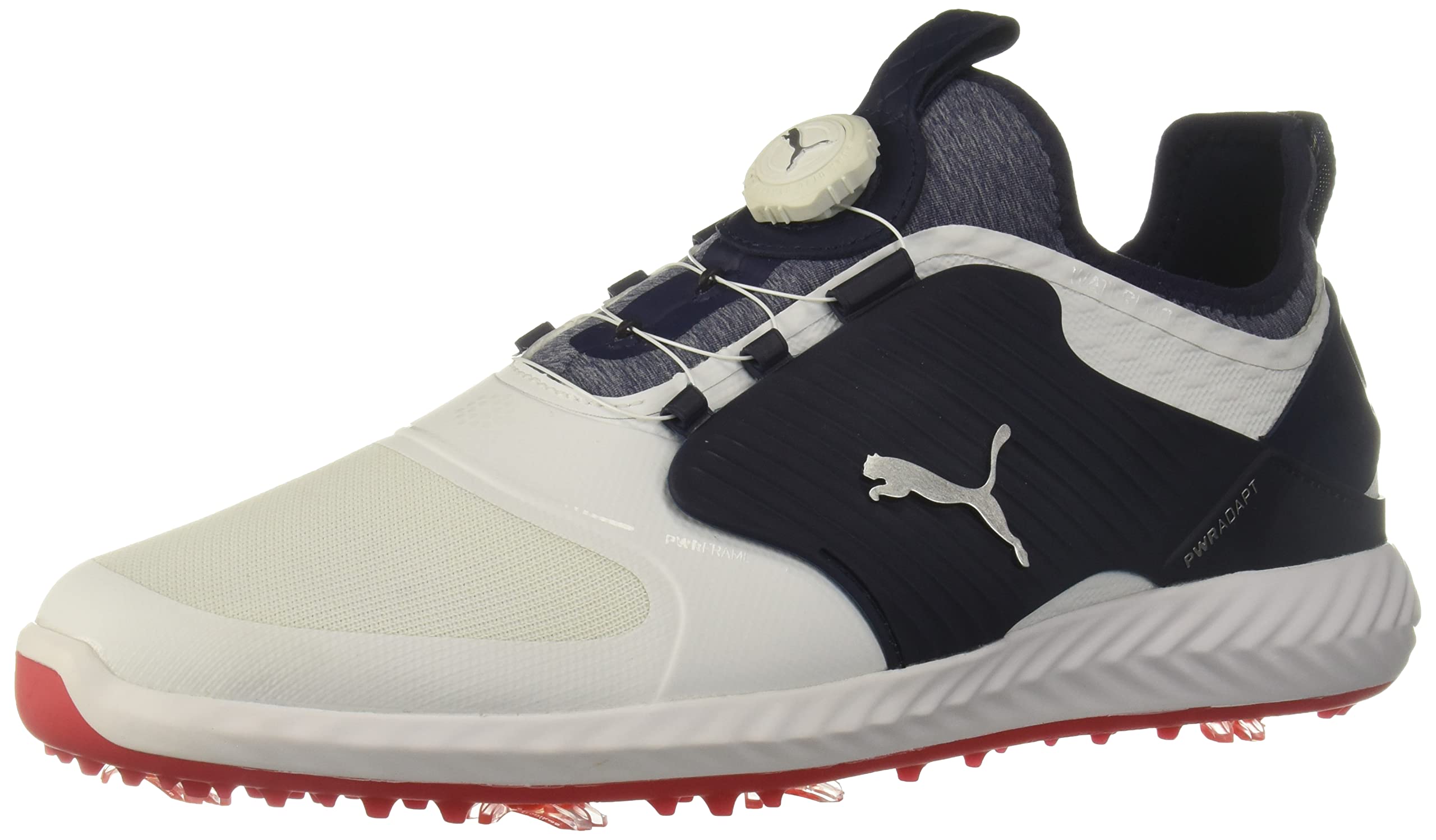 PUMA Men's Ignite Pwradapt Golf Shoes for Walking & Disc Golf