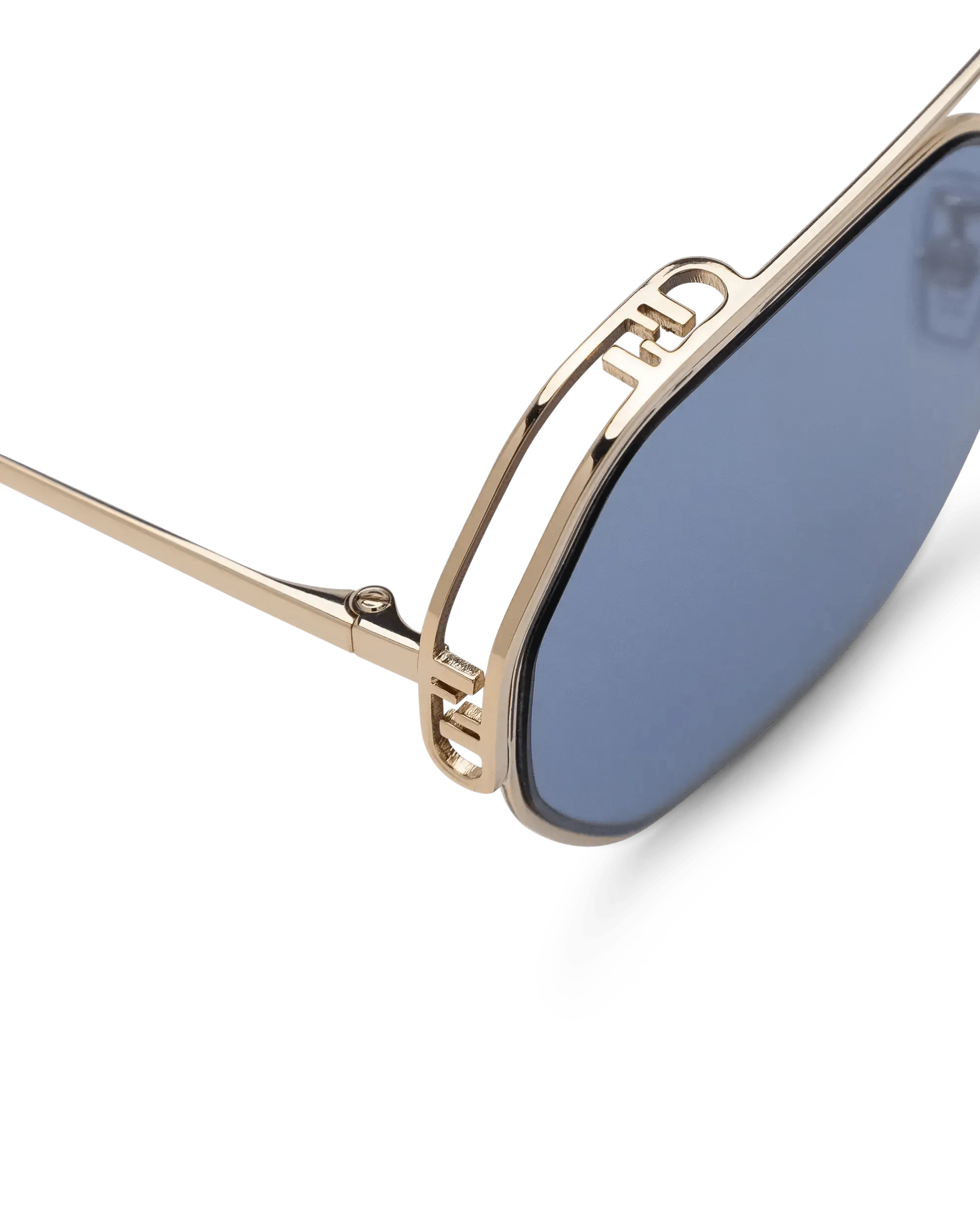 Blue Lens O’Lock Hexagonal Sunglasses - Polarized UV Protection for Men & Women - Trendy Retro Style for Outdoor, Driving, Beach & Fashion