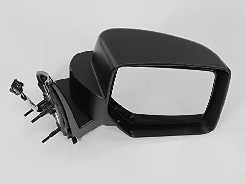 Genuine Chrysler 68067152AC Replacement Outside Mirror - Driver Side Power Heated Auto-Dimming with Turn Signal - Perfect for Ram 1500 2500 3500 Pickup Trucks - Enhances Safety & Visibility in Rainy or Night Driving