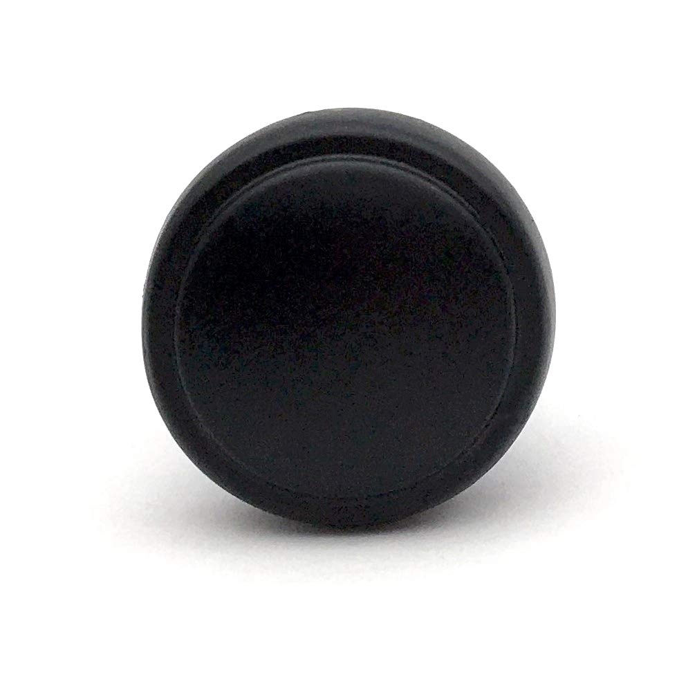 Matte Black Cabinet Knobs and Drawer Pulls - 10 Pack Solid Metal Dresser Handles for Kitchen Cupboard, Wardrobe & Furniture - Easy Install Hardware for Home Decor & DIY Projects