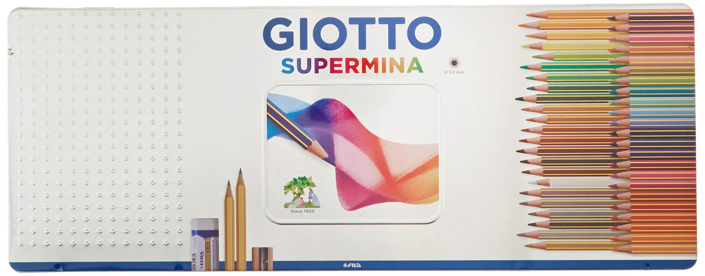 The Colorful Journey of Emma and Her Giotto Supermina Colored Pencils