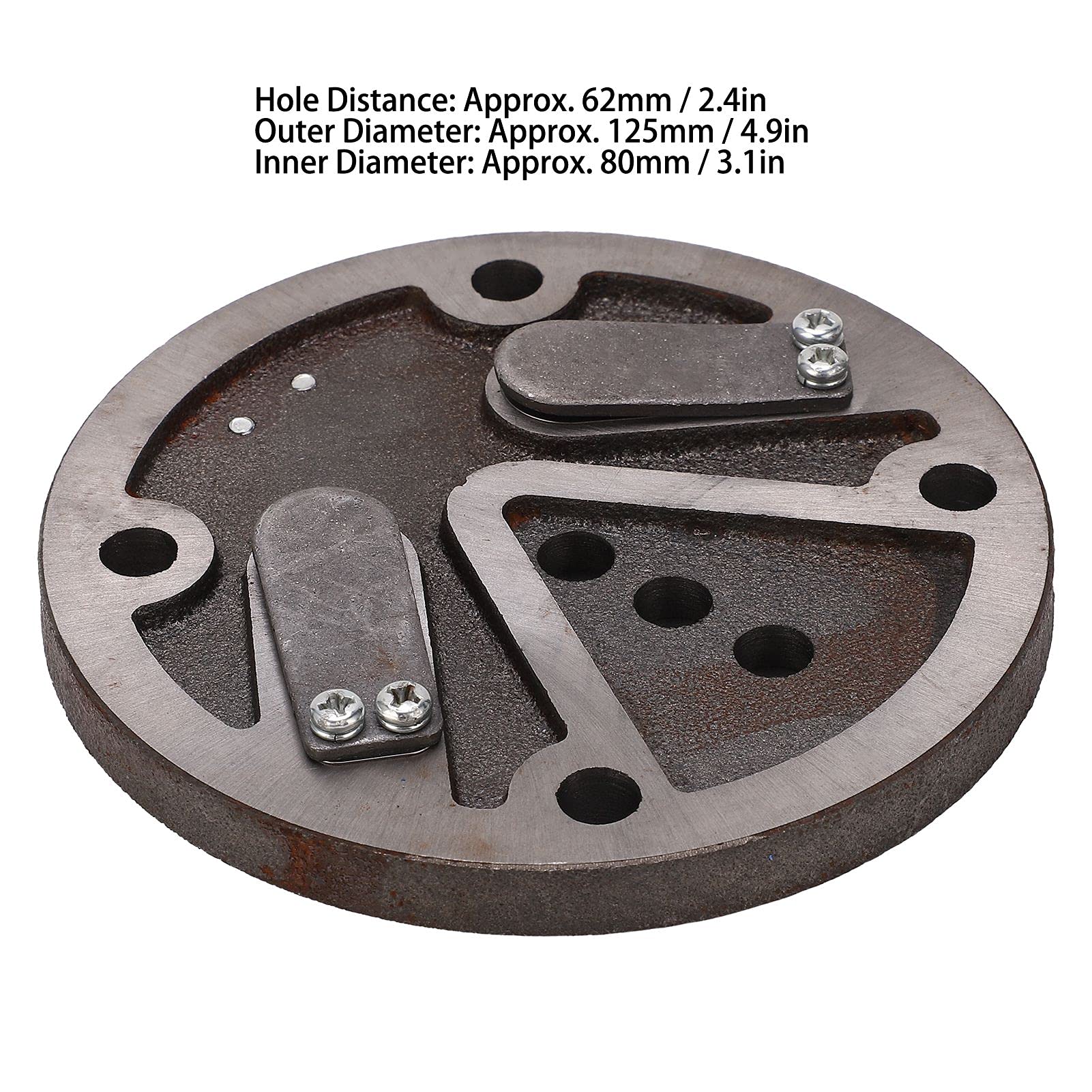 High-Quality Steel Pump Head Valve Plate - Durable & Reliable Replacement for Air Compressors | Perfect for Industrial Factories, Office Equipment & Electronic Components | Heavy-Duty Compressor Part for Professional Use