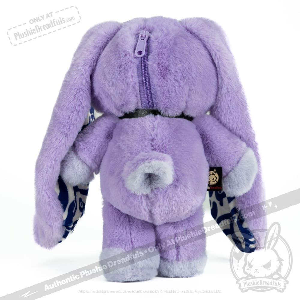 Plushie Dreadfuls Chiari Malformation Bunny - Soft Stuffed Animal Toy for Awareness & Comfort | Gift for Medical Warriors & Support Groups
