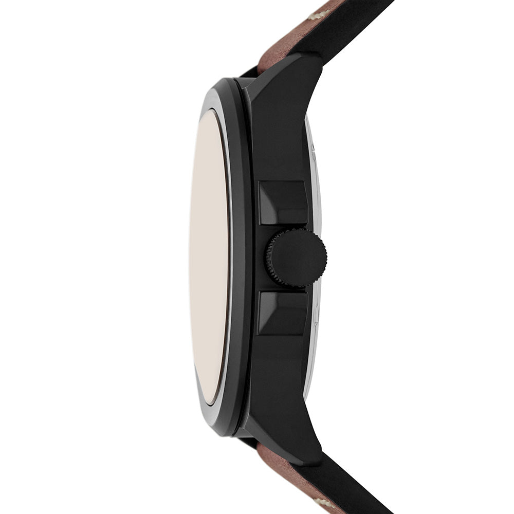 Fossil FS5938 Bronson Men's Brown Leather Watch - Stylish Casual & Business Timepiece for Everyday Wear