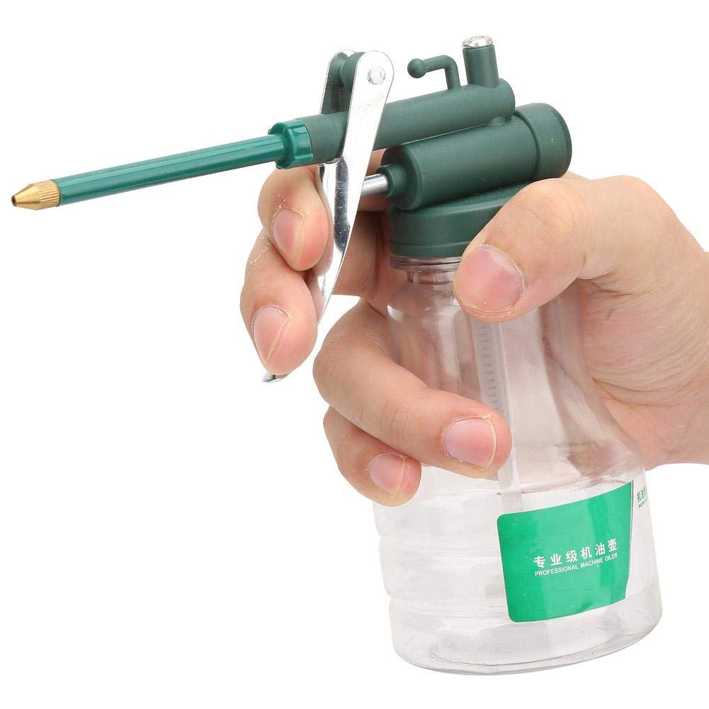 High Pressure Transparent Oil Pump Spray Gun with Long Nozzle – Lubrication Oil Can for Automotive, Machinery & Industrial Use – Perfect for Transporting Oil in Workshops, Factories & DIY Projects