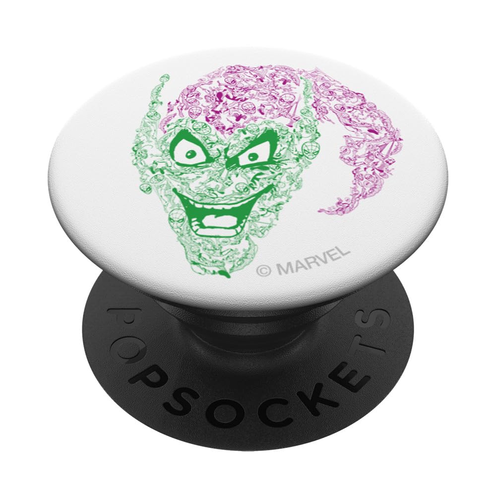 Marvel Spider-Man Green Goblin Norman Osborn PopGrip - Swappable Phone Grip & Stand for iPhone, Samsung, and More - Perfect for Gaming, Watching Videos, and Taking Selfies