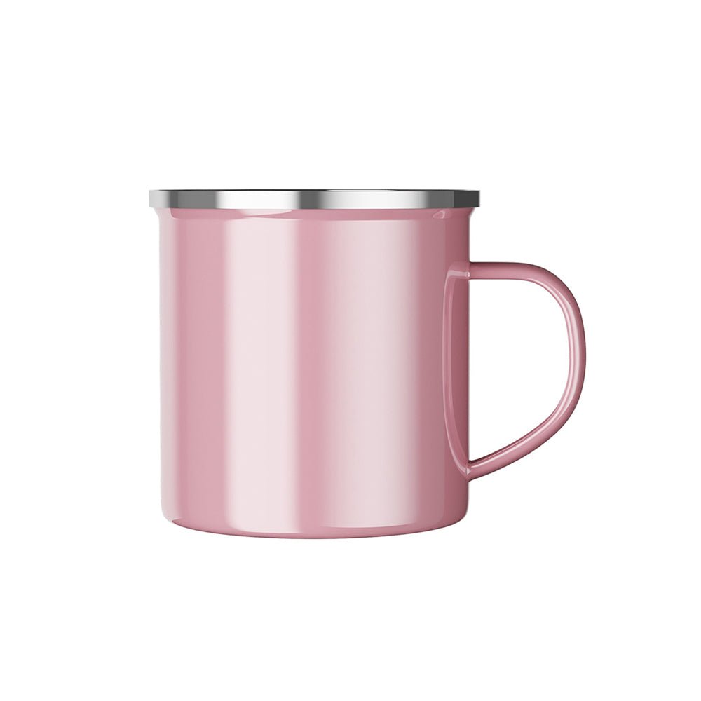 Premium Enamel Camping Mug - Durable & Lightweight Coffee Cup for Outdoor Adventures, Hiking, and Travel - Penda Brand