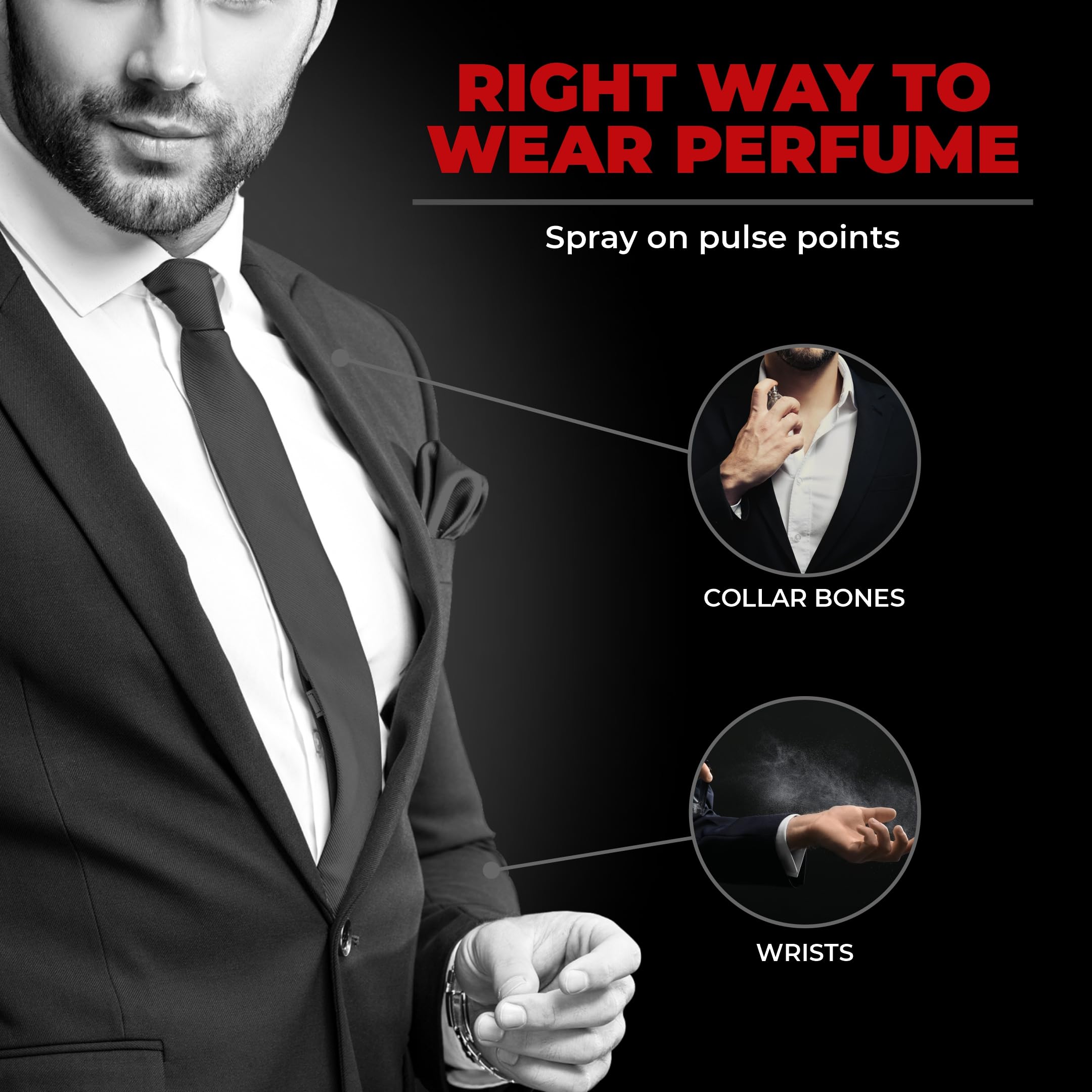 Beardo Mafia & Spy Deodorant Perfume Body Spray for Men (120ml x 2) - Long Lasting No Gas Deodorant with Oriental Woody & Aromatic Fresh Scents - Perfect Christmas Gift for Men & Friends | Gym, Office, Date Night, Travel & Daily Use