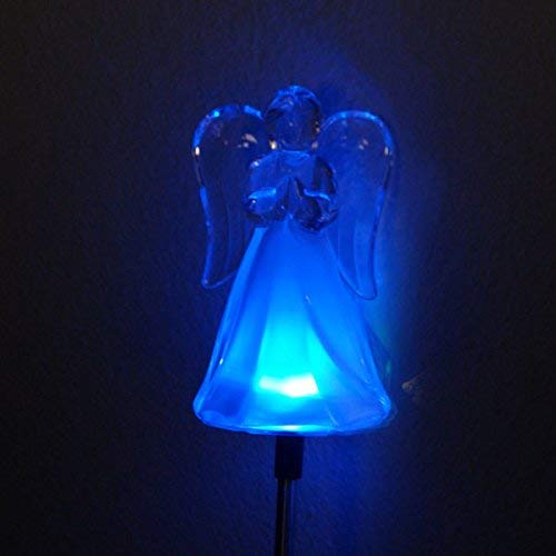 Solar LED Angel Lights with Floral Design - Waterproof Outdoor Garden Stake Decor for Yard, Patio, and Landscape - Perfect Gift for Christmas, Weddings & Home Decoration
