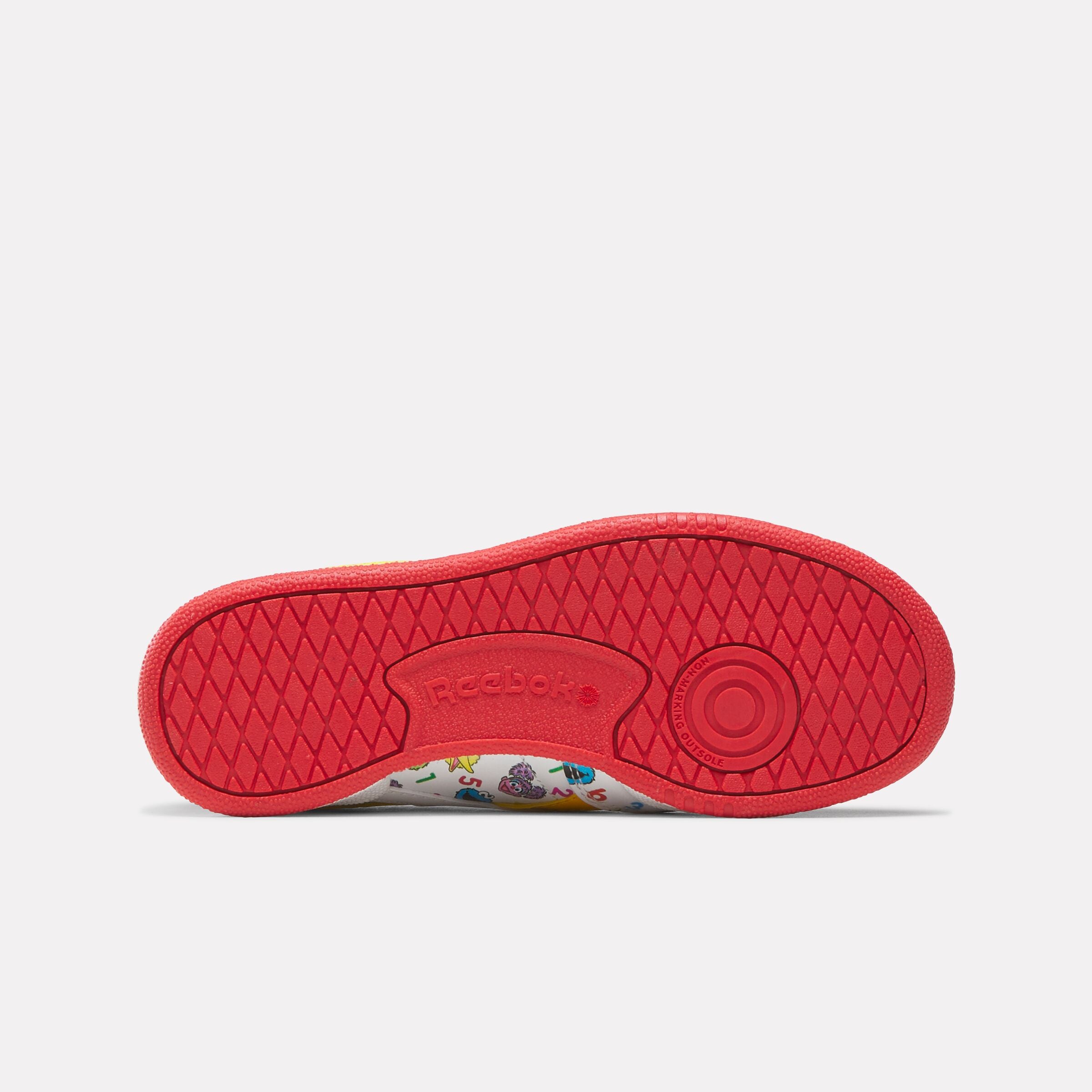 Reebok x Sesame Street Club C Revenge Sneakers for Toddlers & Little Kids - Comfortable Casual Shoes for Playtime & Everyday Wear