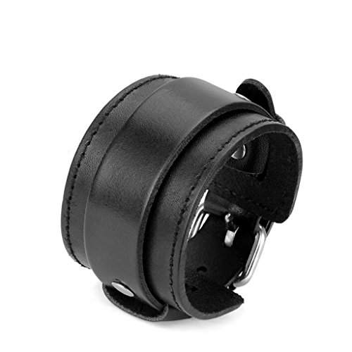 Leather cuff bracelets