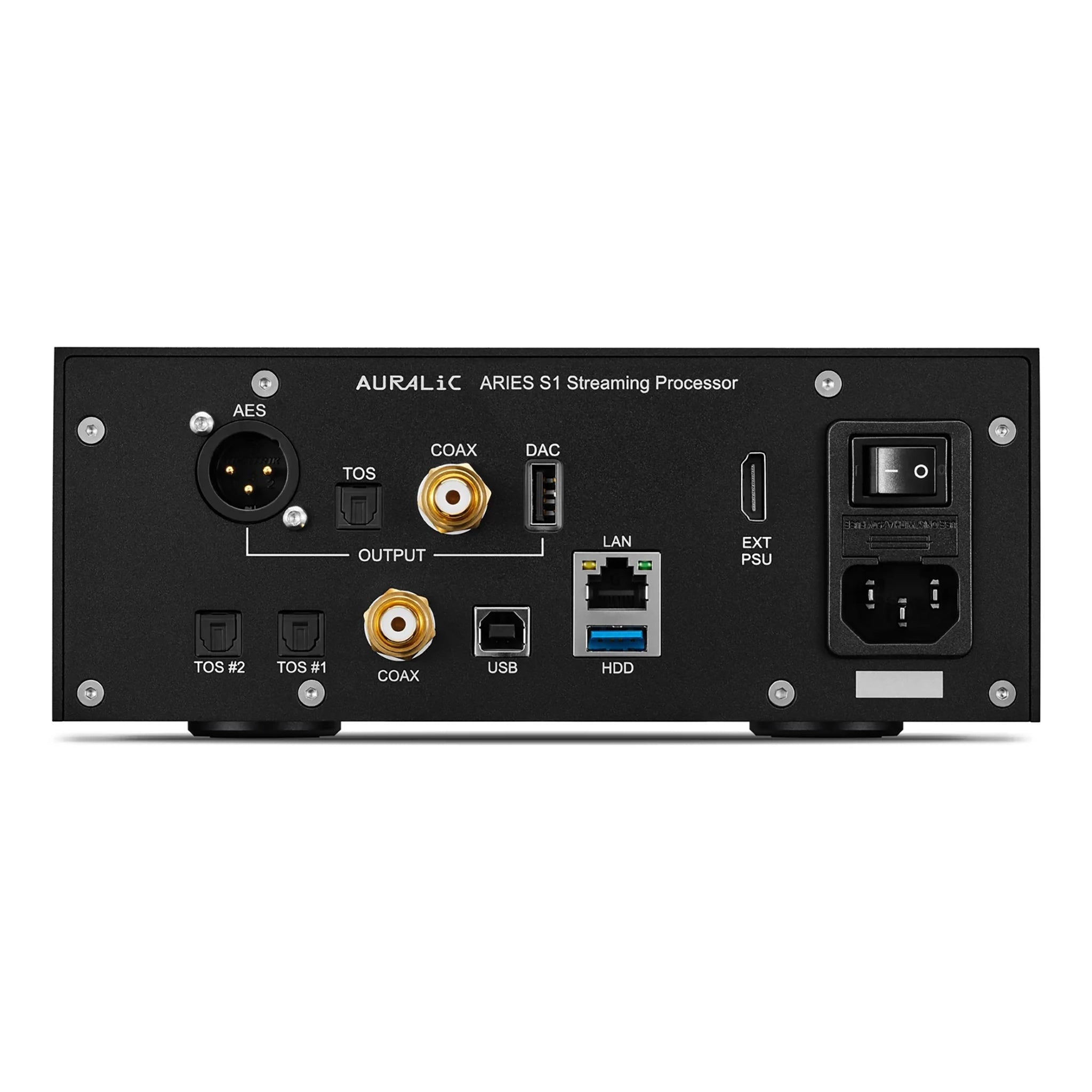 AURALiC ARIES S1 High-Resolution Wireless Streamer & Music Server - Perfect for Home Audio & Hi-Fi Systems