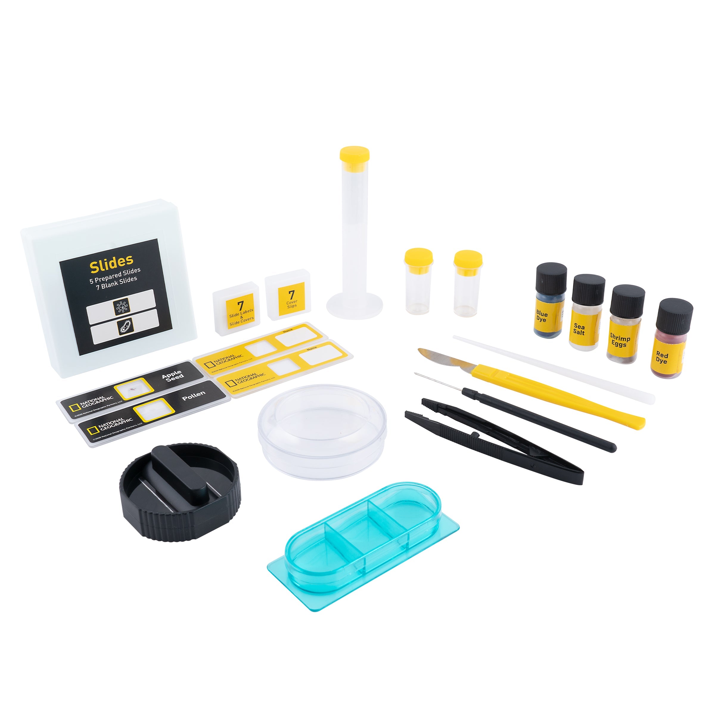Certified Pre-Owned National Geographic 900x Magnification Microscope with Hard Carrying Case - Perfect for Kids Science Experiments & Home School Learning