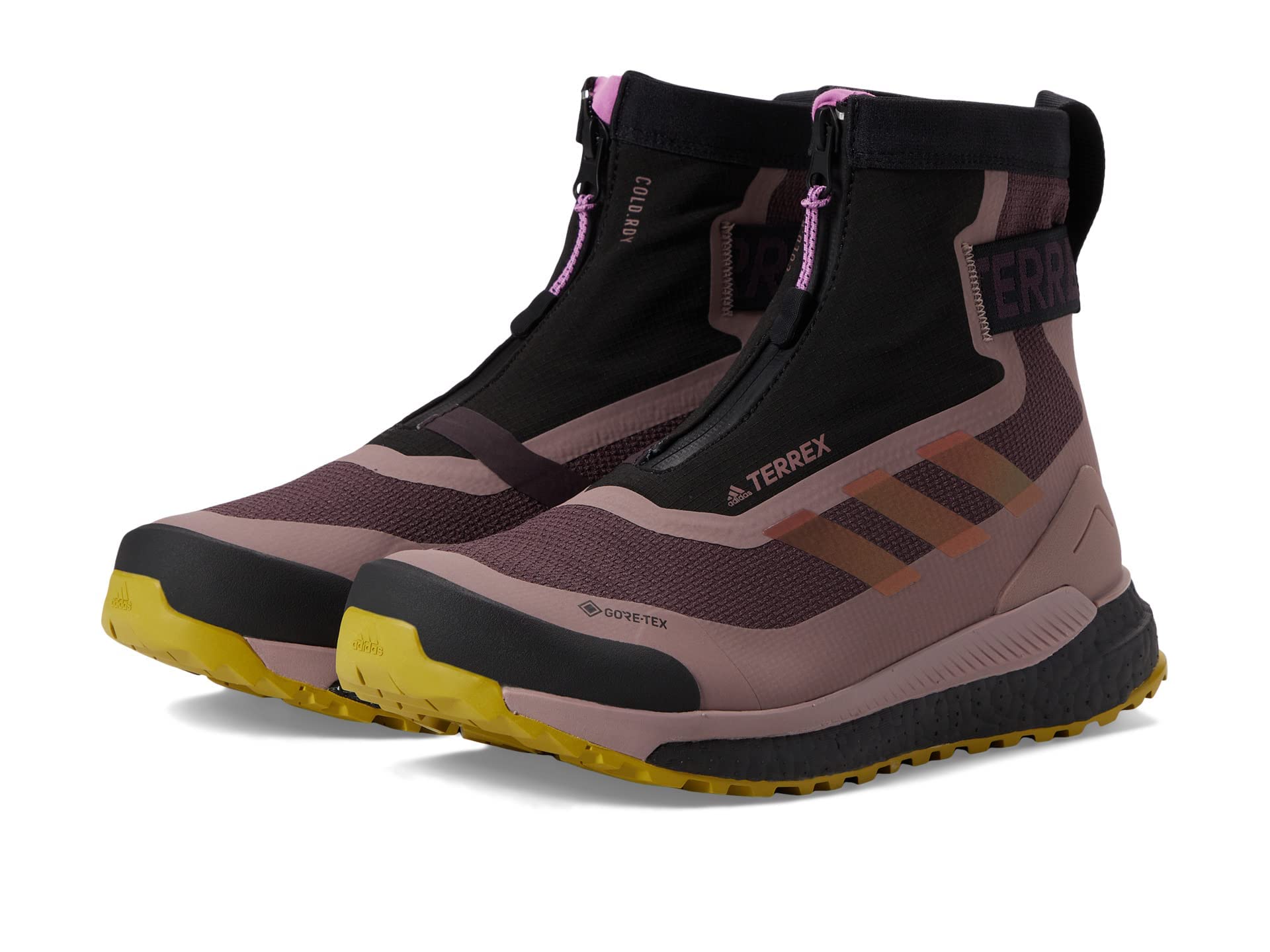 Adidas TERREX Free Hiker COLD.RDY Women's Waterproof Hiking Boots - Warm Winter Outdoor Shoes for Trail Running & Mountain Climbing