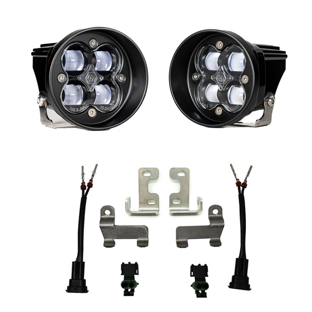 2005-2023 Toyota Tacoma Baja Designs SAE Fog Light Kit - High-Performance LED Off-Road Lighting for Enhanced Visibility in Fog, Rain & Night Driving