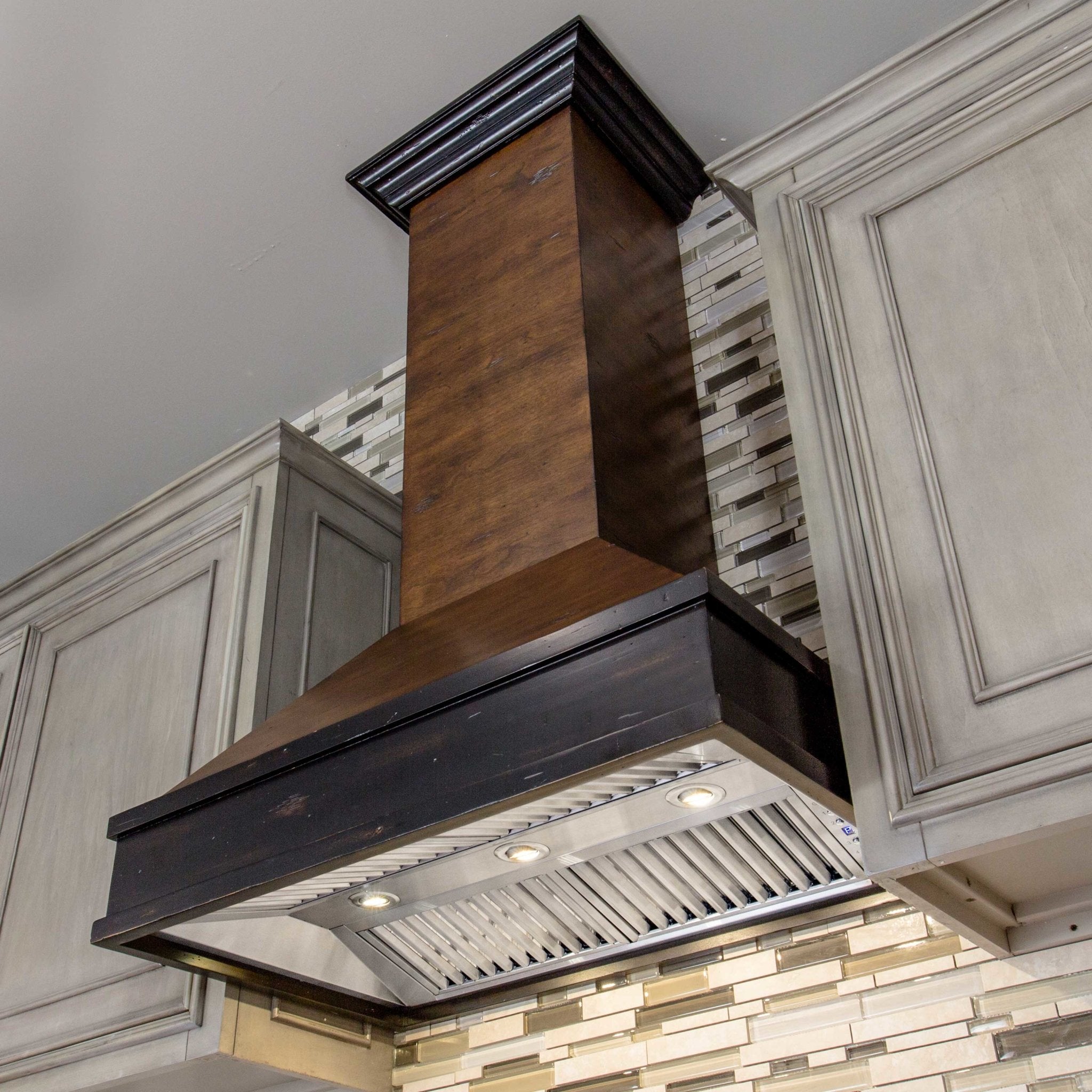 ZLINE Antigua & Hamilton Wooden Wall Mount Range Hood with Powerful Motor - Perfect for Modern Kitchens & Farmhouse Style Homes