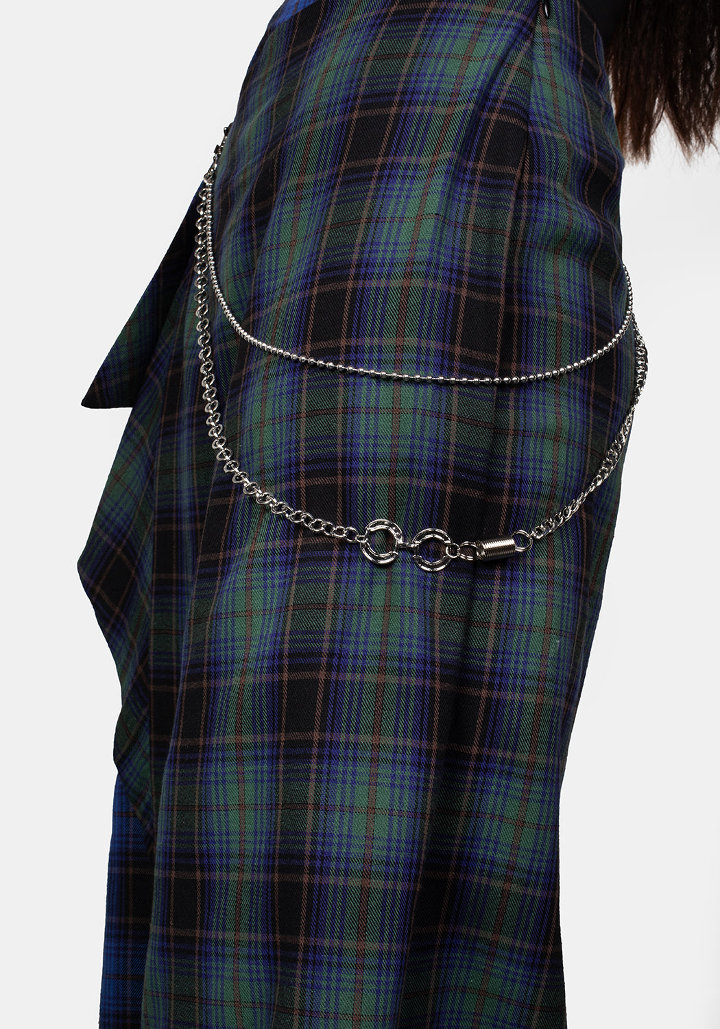 Rebel Midi Kilt - Stylish Tartan Skirt for Women | Perfect for Celtic Festivals, Renaissance Fairs & Casual Wear
