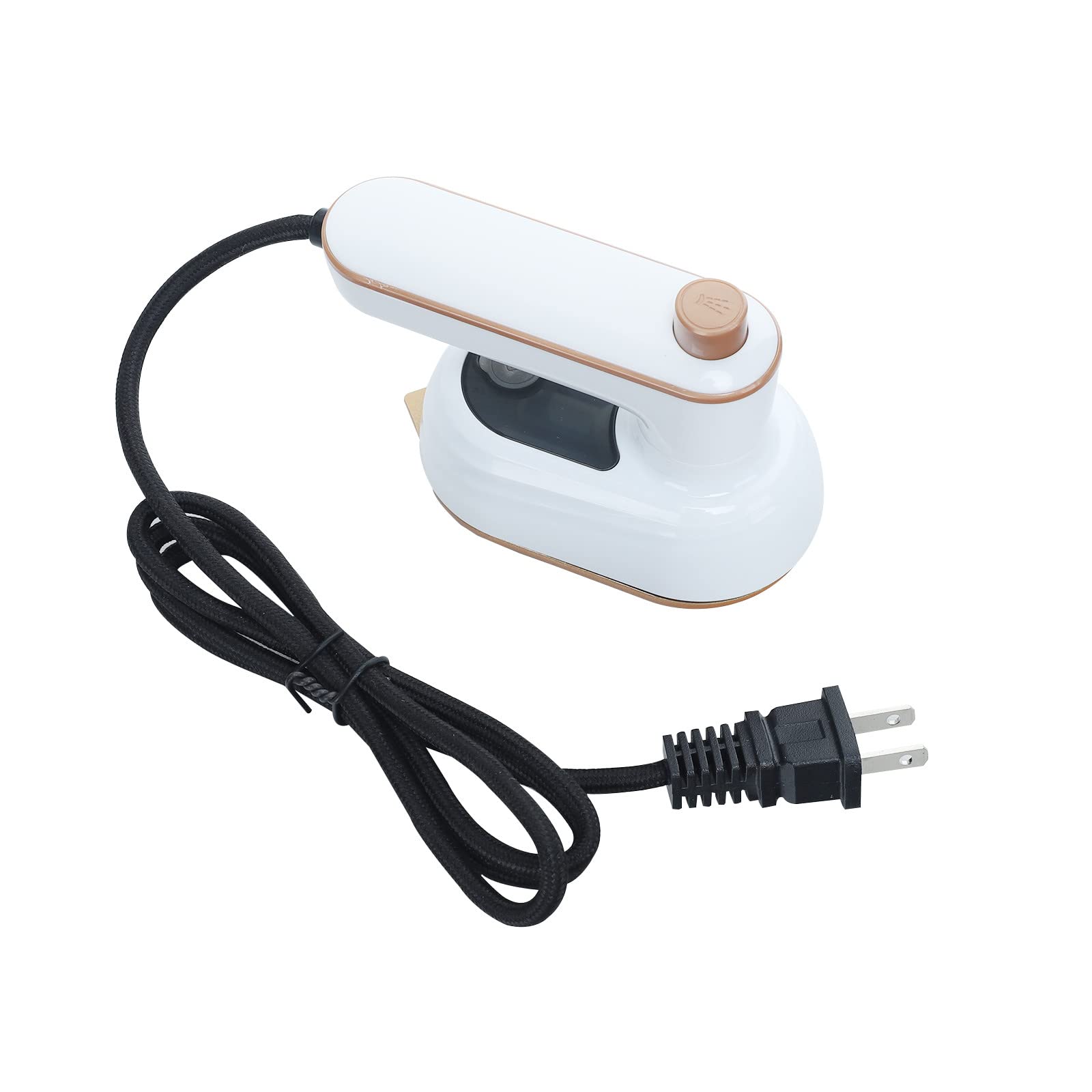 Delarsy Upgrade Portable Mini Ironing Machine - 180° Rotatable Handheld Steam Iron, Foldable Travel Garment Steamer for Clothes & Fabrics | Perfect for Travel, Business Trips & Home Use
