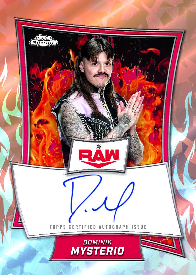 2025 Topps Chrome Sapphire WWE Hobby Box - Premium Wrestling Trading Cards for Collectors & Fans - Perfect for Display, Trading, and Investment