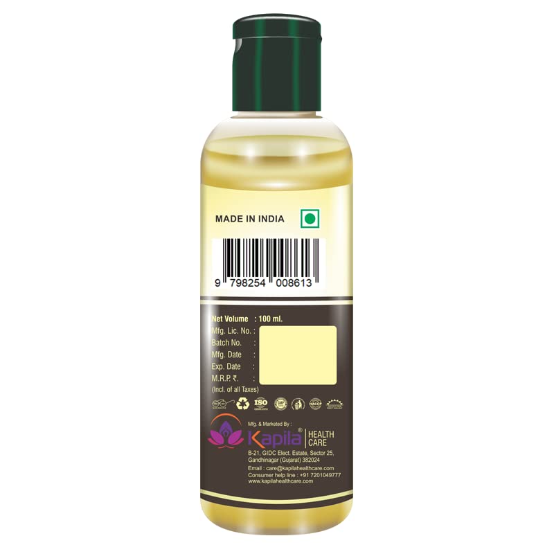 Glarnish Non-Sticky Hair Oil for Shiny Strong Hair - 100ml | Natural Hair Growth Treatment for Dry Damaged Hair | Perfect for Daily Use, Styling & Scalp Care