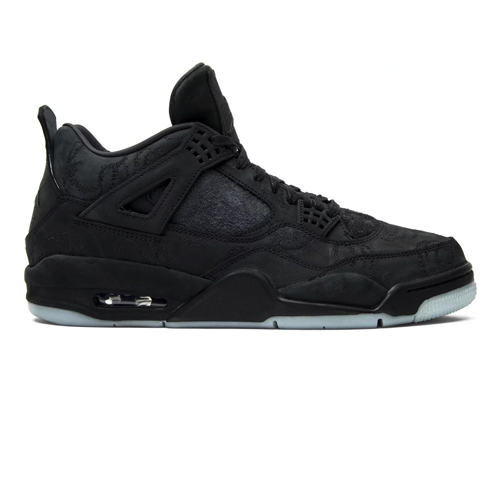 Air Jordan 4 Retro 'Kaws Black' Sneakers (2017) - Men's Limited Edition Basketball Shoes for Streetwear & Sneaker Collectors