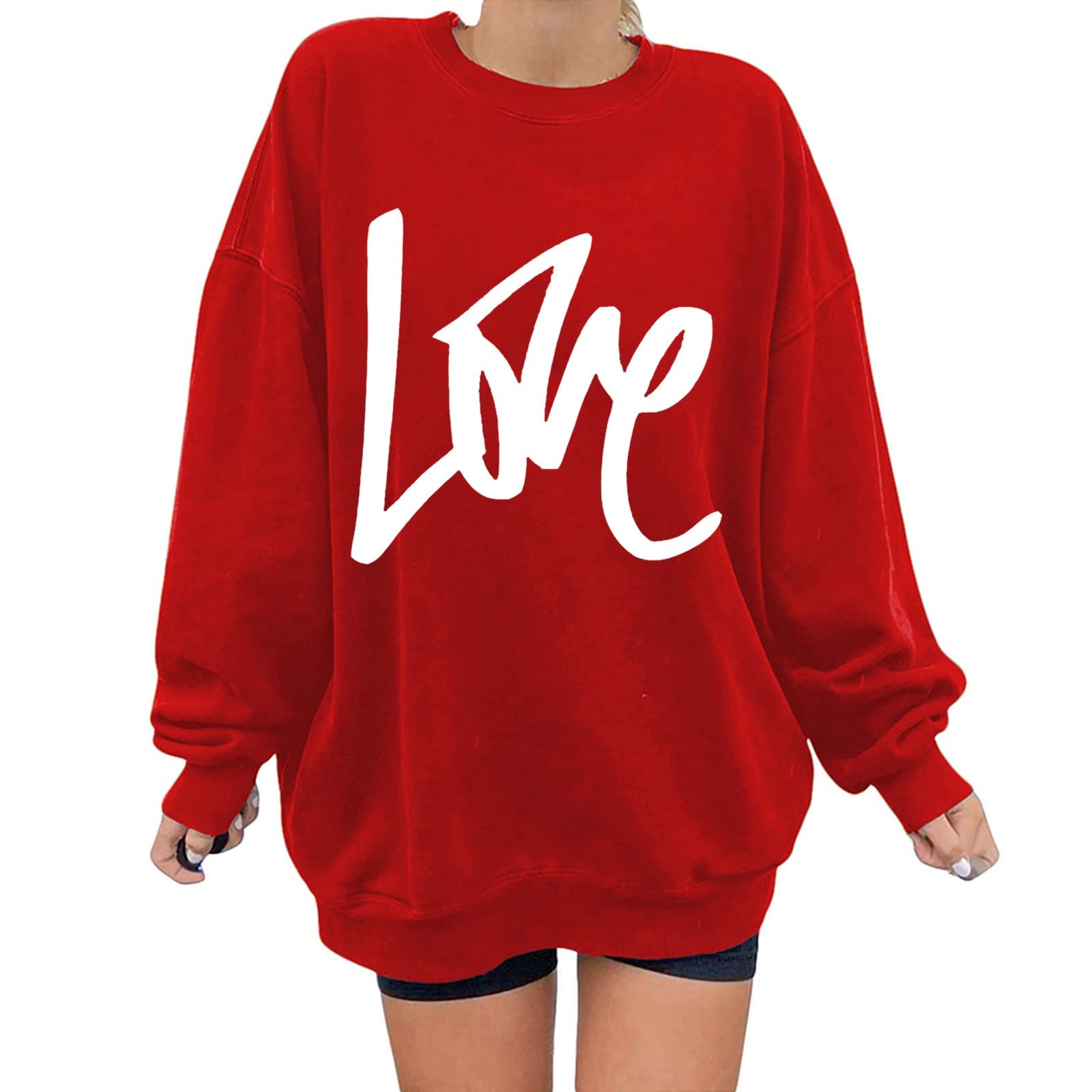 Funny Skeleton Printed Women's Casual Long Sleeve Crew Neck Hoodie - Cute Pullover Sweatshirt for Women, Perfect for Halloween, Cosplay, and Streetwear Fashion