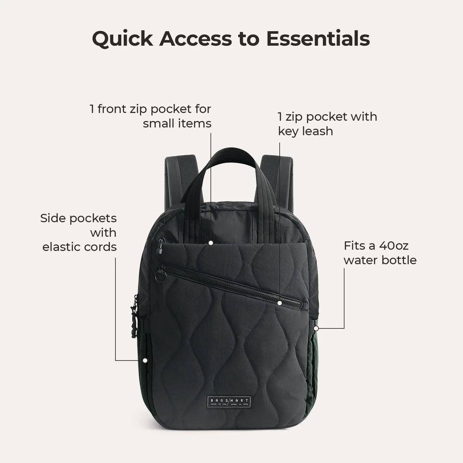 Paz 23L Lightweight Waterproof Hiking Backpack for Men & Women - Durable Travel Daypack for Outdoor Camping, Hiking, School & Work Commute