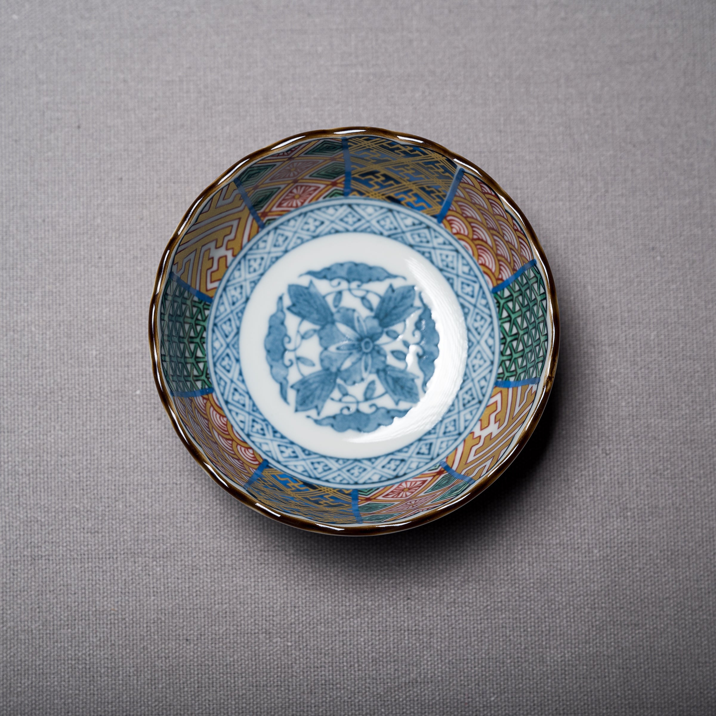 Premium Somenishiki Small Serving Bowl - Handcrafted Japanese Ceramic Dish for Soy Sauce, Dipping, Appetizers | Perfect for Sushi, Ramen, Asian Dining & Home Decor