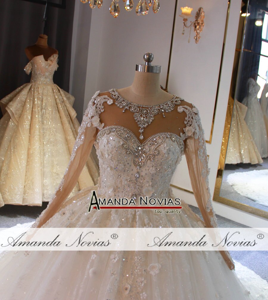 Elegant Ball Gown Wedding Dress NS3707 - Perfect for Bridal Ceremonies, Proms & Formal Events
