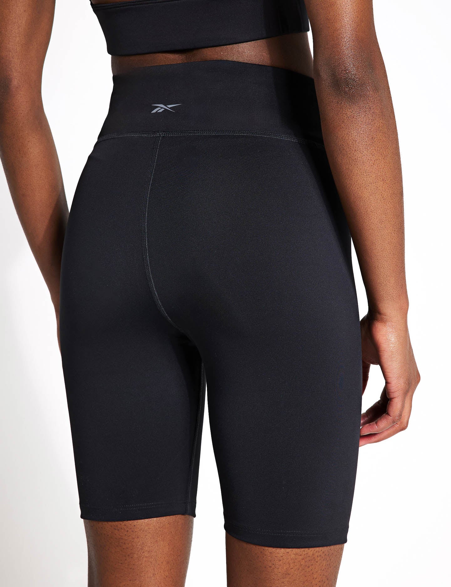 High Waist Workout Bike Shorts for Women - Night Black | Comfortable & Breathable for Cycling, Running, Yoga & Gym
